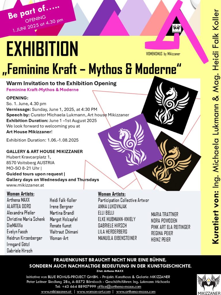 Exhibition FEMININE POWER Mythos and Modern 1.6 Womenismus