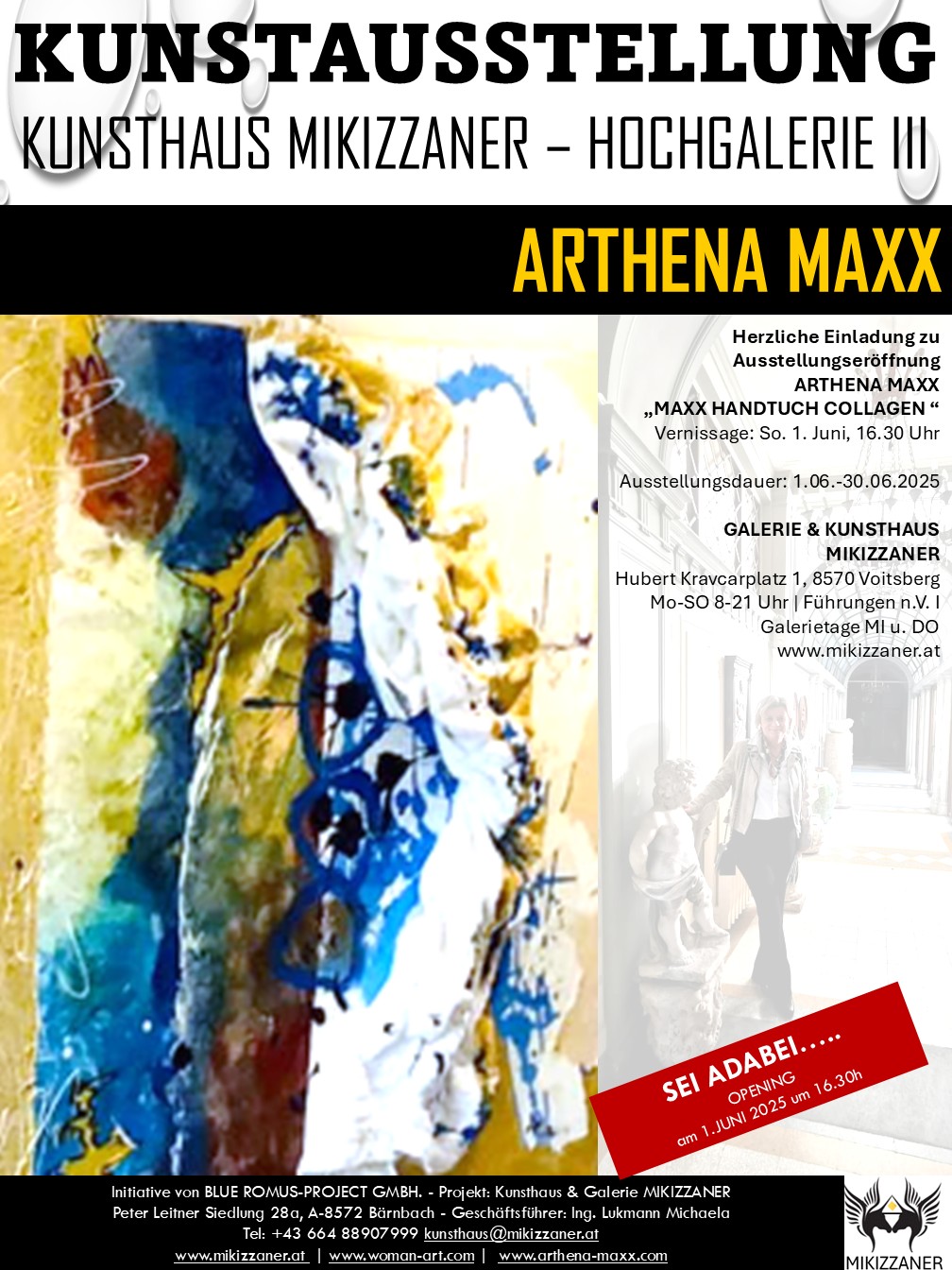 SOLOAUSSTELLUNG ARTHENA MAXX Handtuch Collagen